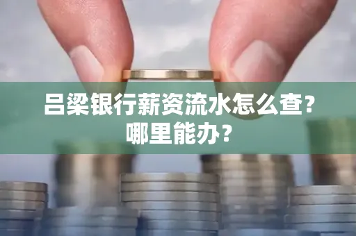 吕梁银行薪资流水怎么查？哪里能办？