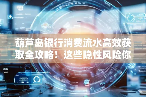 葫芦岛银行消费流水高效获取全攻略!这些隐性风险你必须知道
