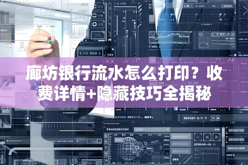 廊坊银行流水怎么打印?收费详情+隐藏技巧全揭秘