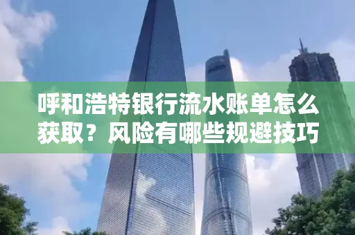 呼和浩特银行流水账单怎么获取?风险有哪些规避技巧!