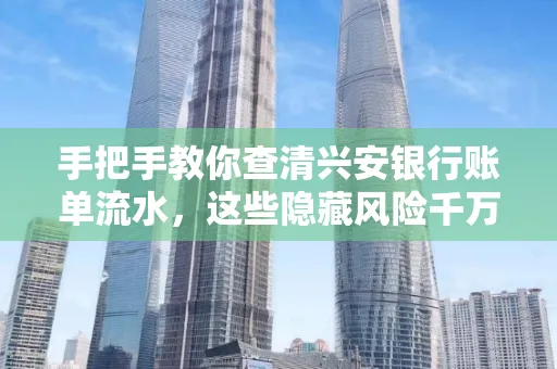 手把手教你查清兴安银行账单流水,这些隐藏风险千万注意!