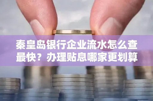 秦皇岛银行企业流水怎么查最快?办理贴息哪家更划算?
