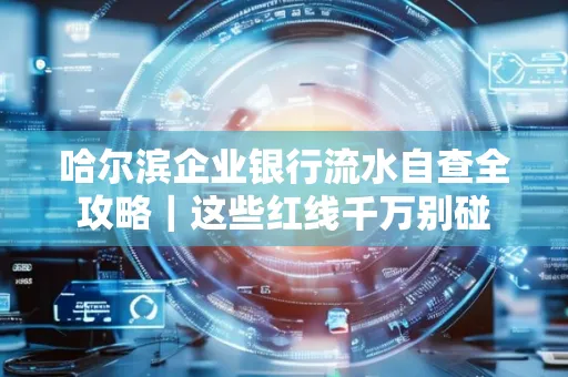 哈尔滨企业银行流水自查全攻略|这些红线千万别碰