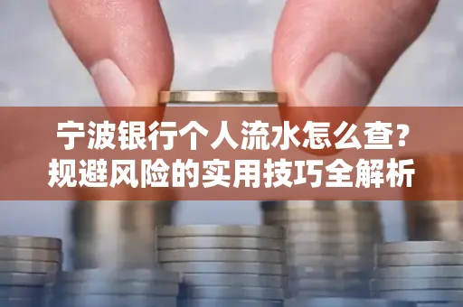 宁波银行个人流水怎么查?规避风险的实用技巧全解析