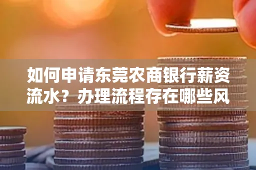如何申请东莞农商银行薪资流水?办理流程存在哪些风险?
