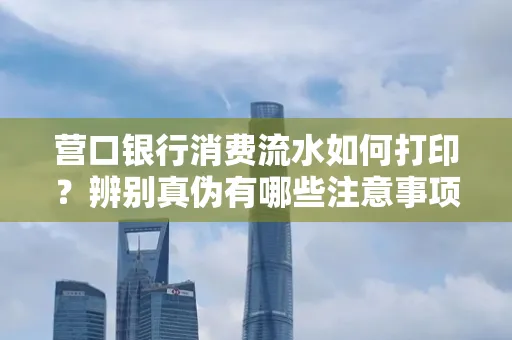 营口银行消费流水如何打印?辨别真伪有哪些注意事项?