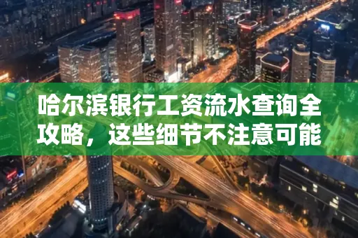 哈尔滨银行工资流水查询全攻略,这些细节不注意可能吃大亏