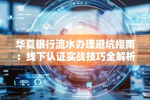 华夏银行流水办理避坑指南:线下认证实战技巧全解析